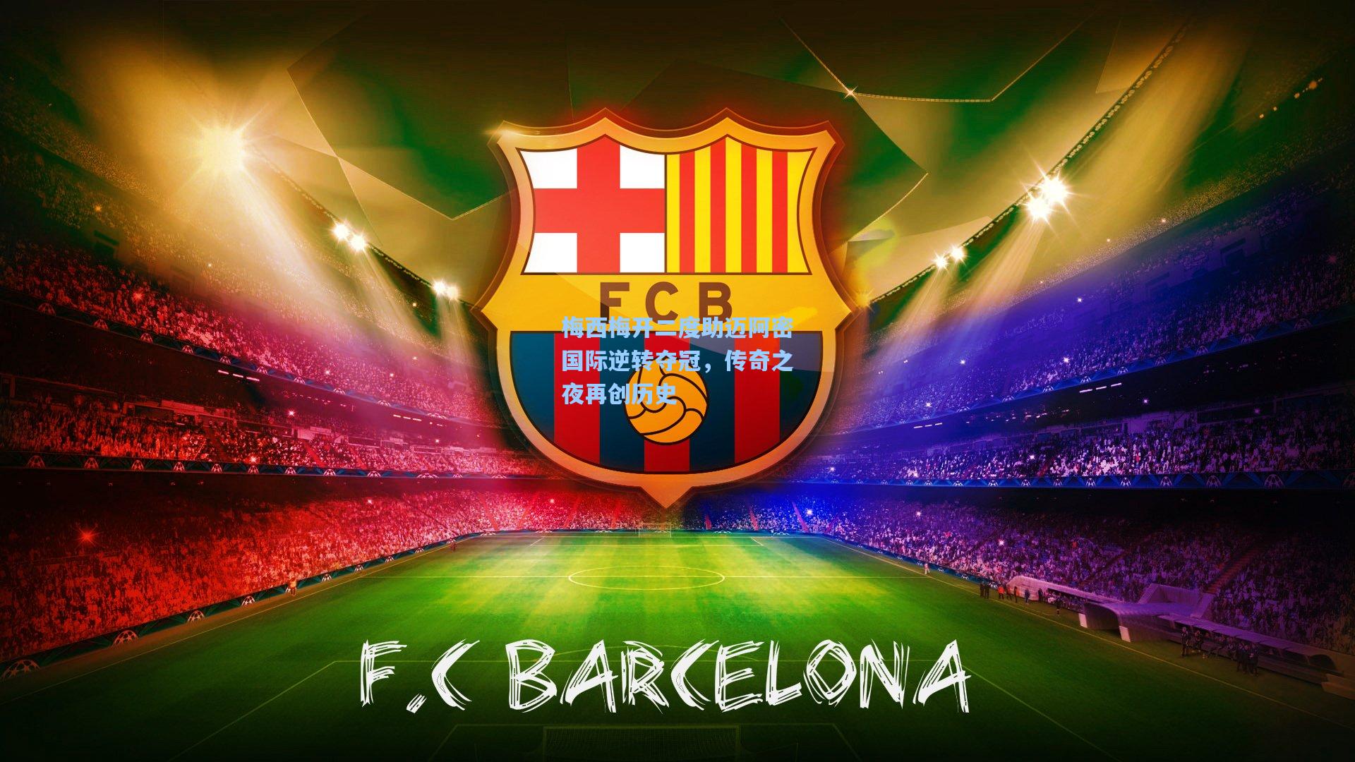 梅西梅开二度助迈阿密国际逆转夺冠,传奇之夜再创历史